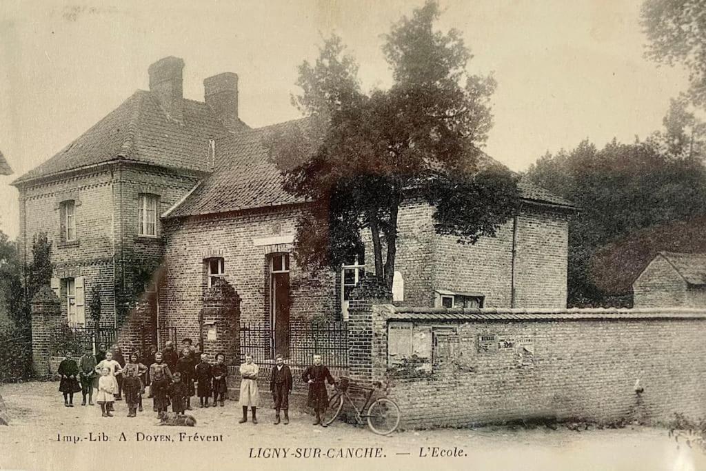 Gite De L'Ancienne Ecole Et Mairie Ligny-sur-Canche Ngoại thất bức ảnh